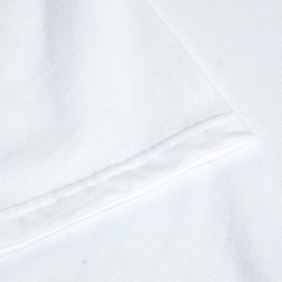 Organic Front & Back Logo T-Shirt für Herren - Weiß