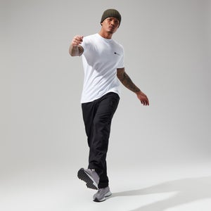 Organic Front & Back Logo T-Shirt für Herren - Weiß