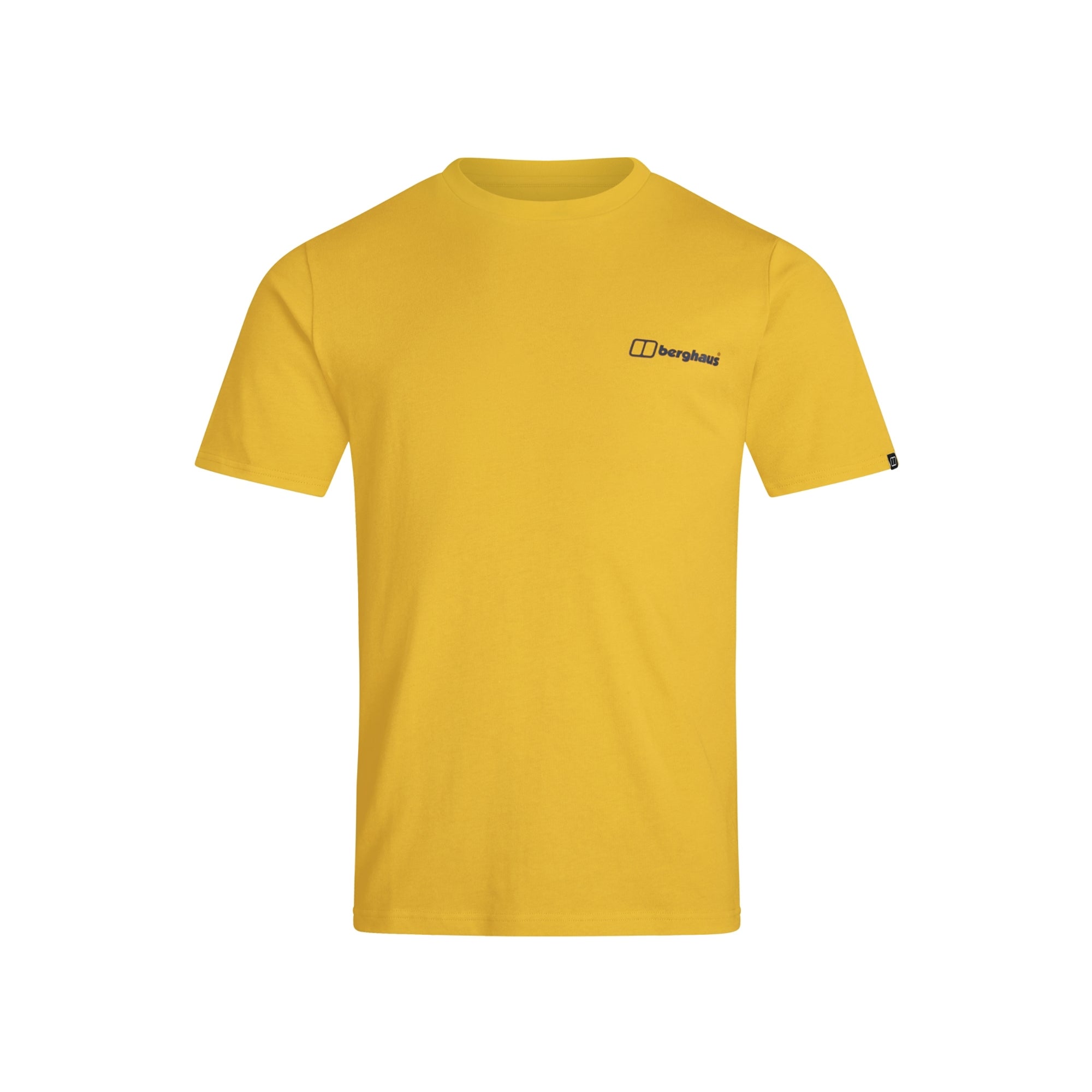 Men's Organic Colour Logo T-Shirt Brown