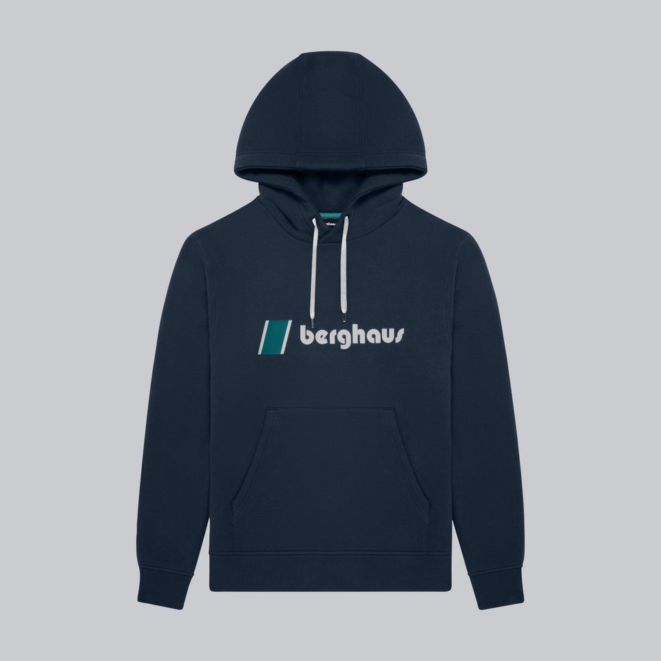 Unisex Heritage Logo Hoody - Dark Blue