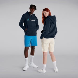 Unisex Heritage Logo Hoody - Dark Blue