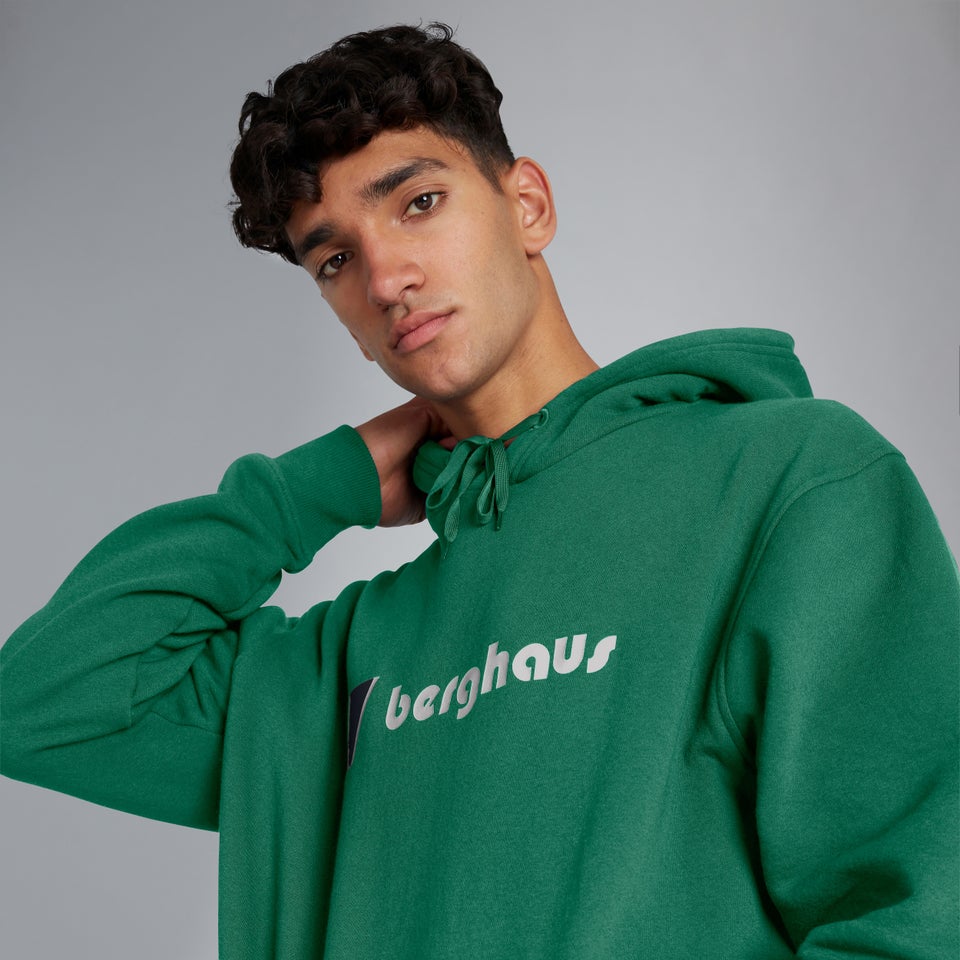 Unisex Heritage Logo Hoody - Green