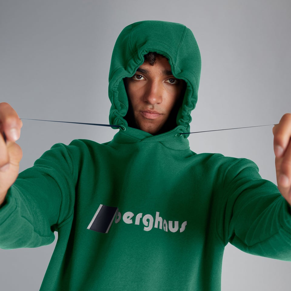 Unisex Heritage Logo Hoody - Green