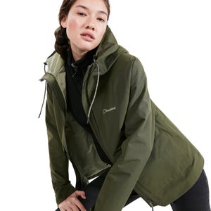 Women's Highraise Gore-Tex Waterproof Jacket - Green