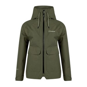 Women's Highraise Gore-Tex Waterproof Jacket - Green