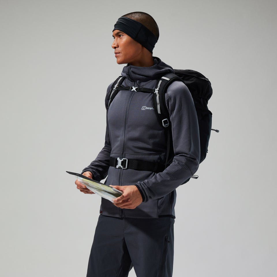 Men's Vanth Hooded Jacket - Grey