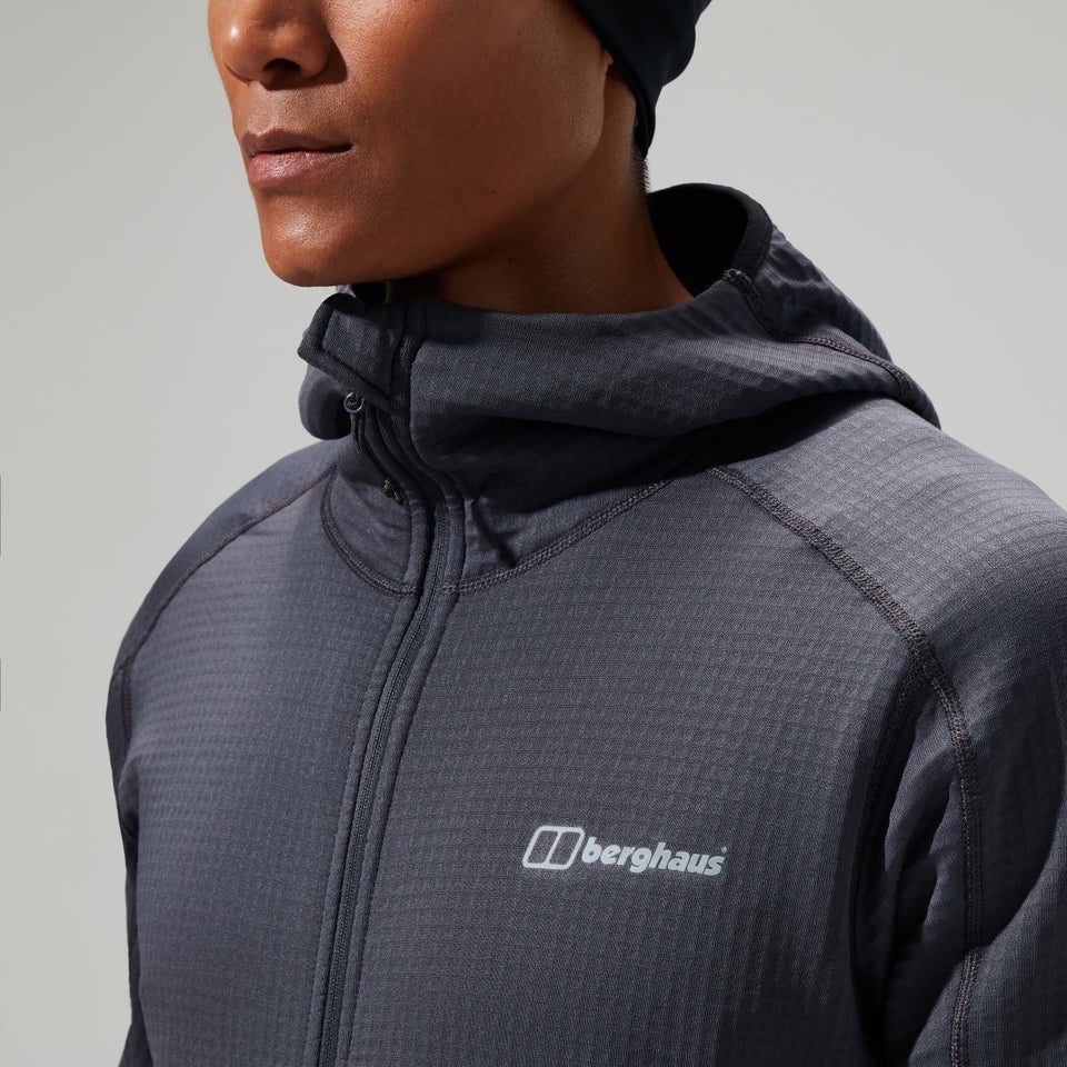 Men's Vanth Hooded Jacket - Grey