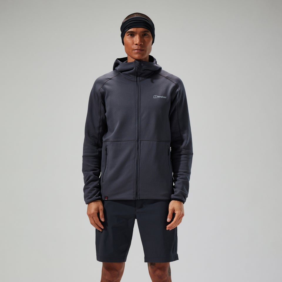 Men's Vanth Hooded Jacket - Grey