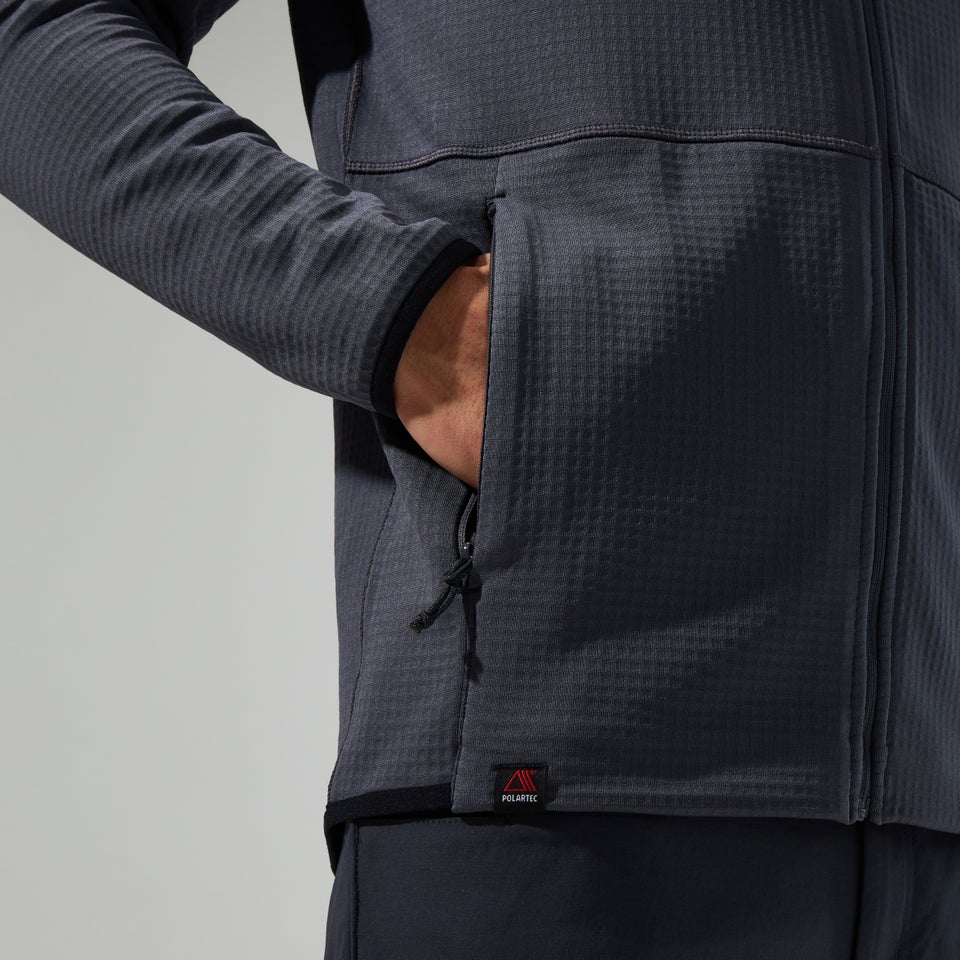 Men's Vanth Hooded Jacket - Grey