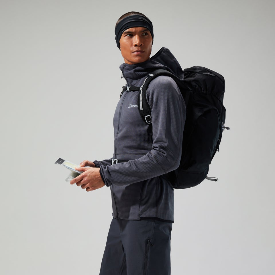 Men's Vanth Hooded Jacket - Grey