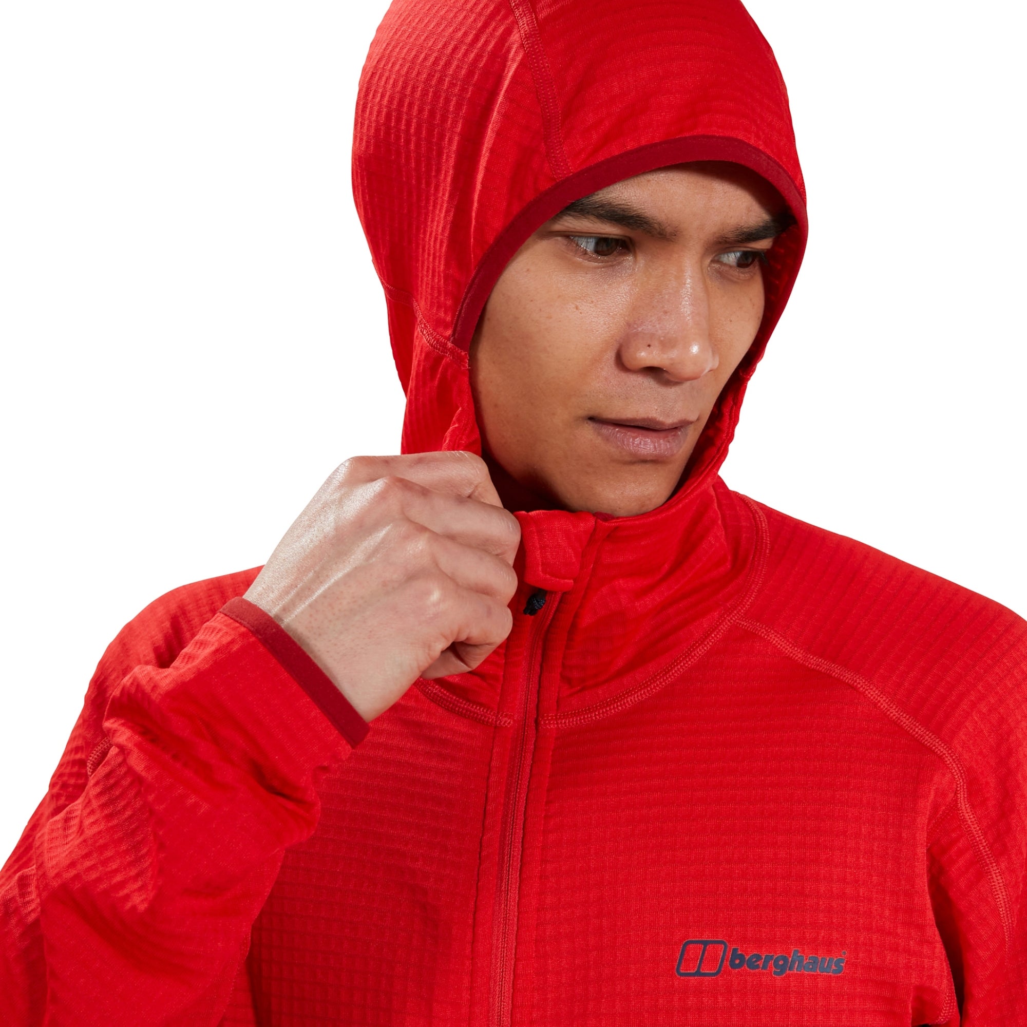 Men's Vanth Hooded Fleece - Red