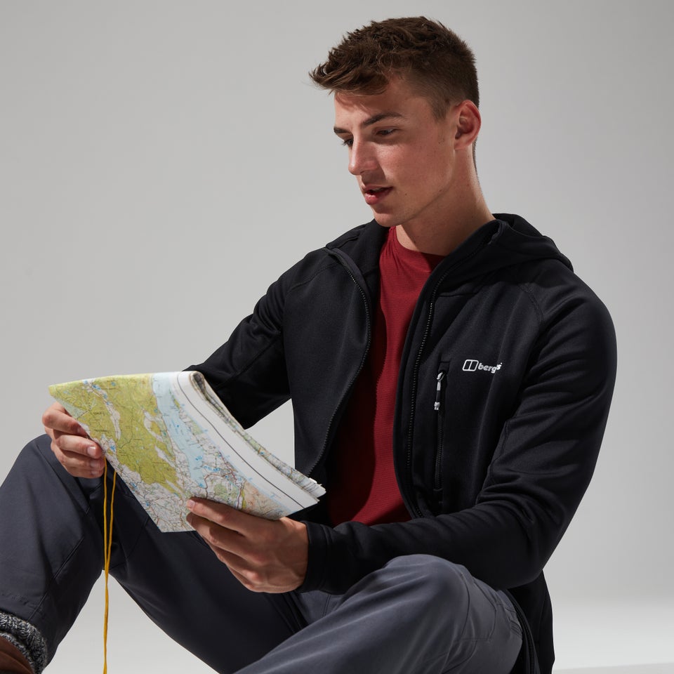 Men's Carnot Hooded Jacket - Black