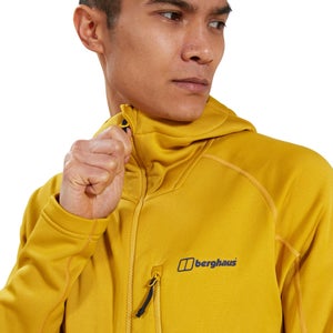 Men's Carnot Hooded Fleece Jacket - Yellow