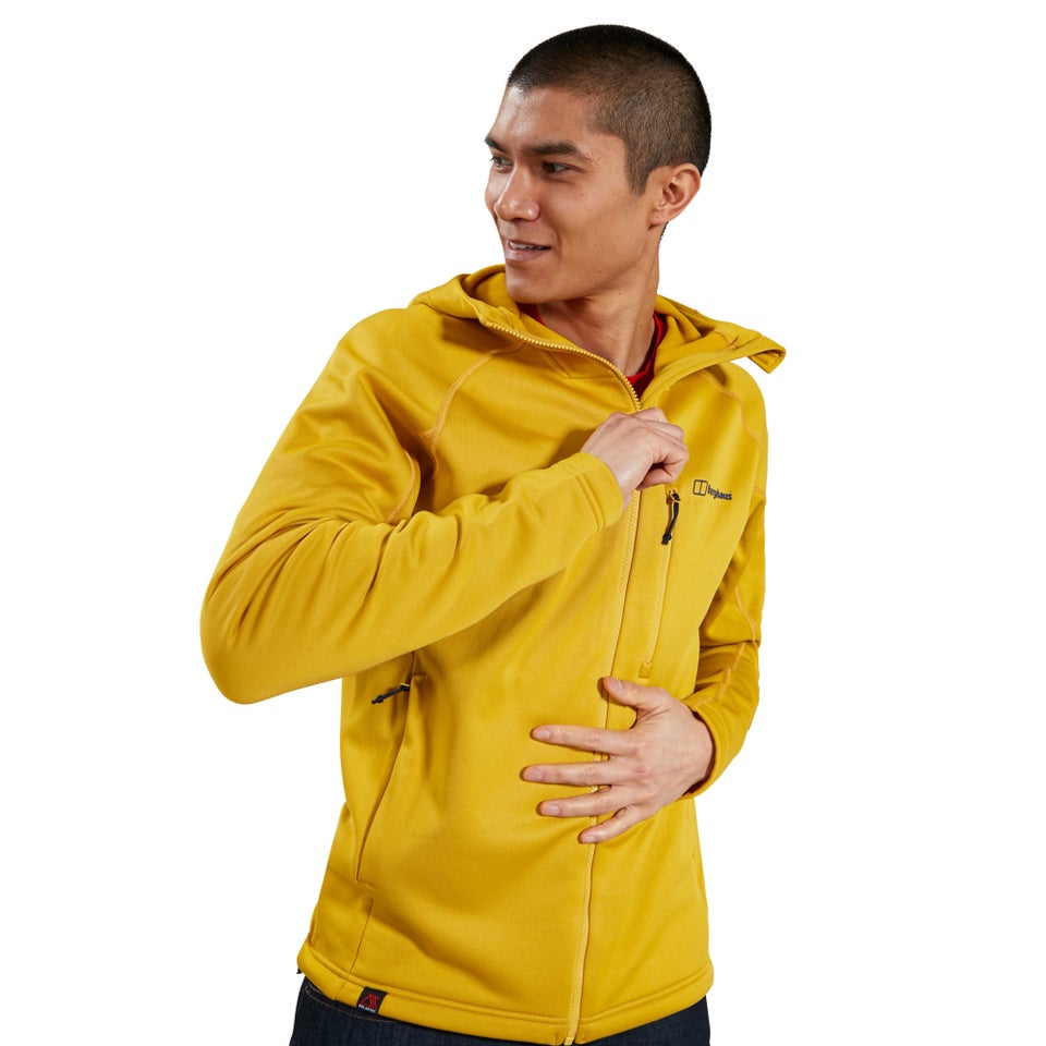 Men's Carnot Hooded Fleece Jacket - Yellow