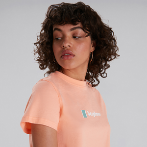 Women's Crop Short Sleeve Tee - Pink