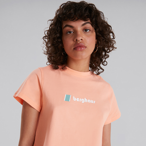 Women's Crop Short Sleeve Tee - Pink