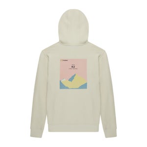 Unisex Heritage Back Print Hoody - Yellow