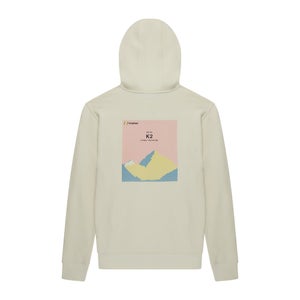 Unisex Heritage Back Print Hoody - Yellow