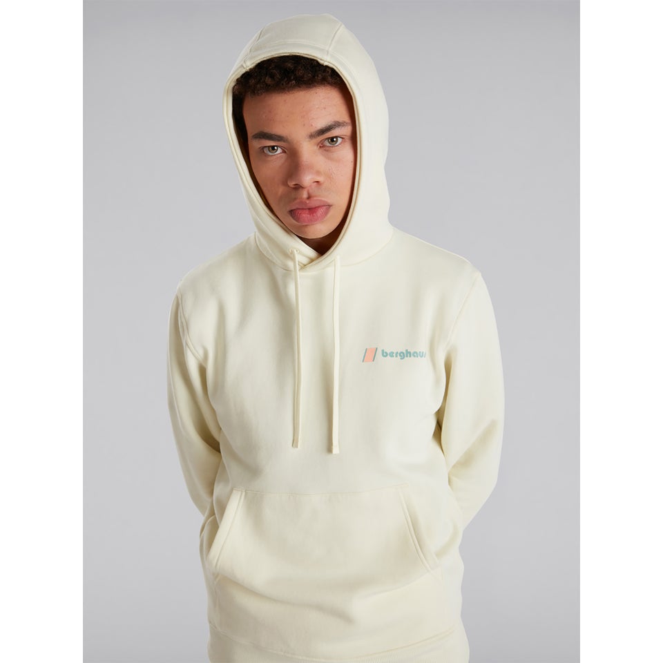 Unisex Heritage Back Print Hoody - Yellow