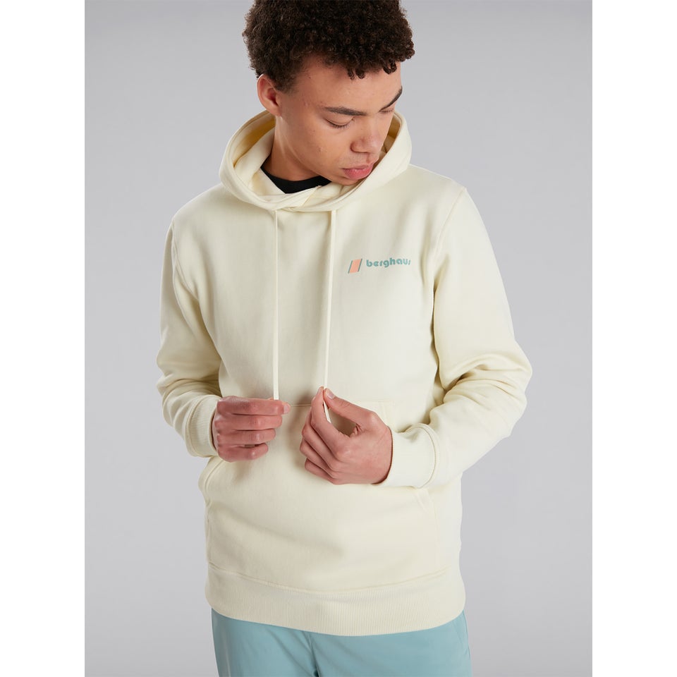 Unisex Heritage Back Print Hoody - Yellow