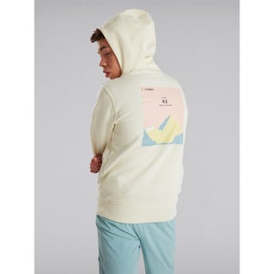 Unisex Heritage Back Print Hoody - Yellow