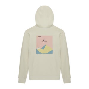 Unisex Heritage Back Print Hoody - Yellow