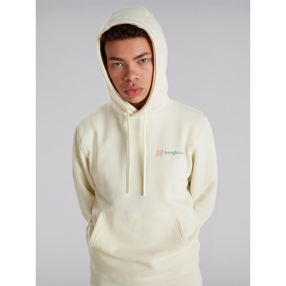 Unisex Heritage Back Print Hoody - Yellow