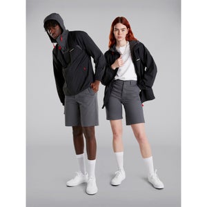 Unisex Windbreaker 21 Jacket - Black/ Grey - XS