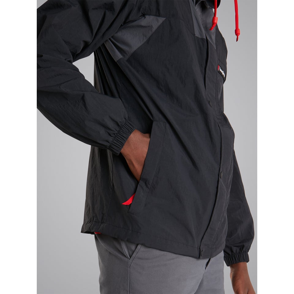 Unisex Windbreaker 21 Jacket - Black/ Grey