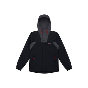 Unisex Windbreaker 21 Jacket - Black/ Grey