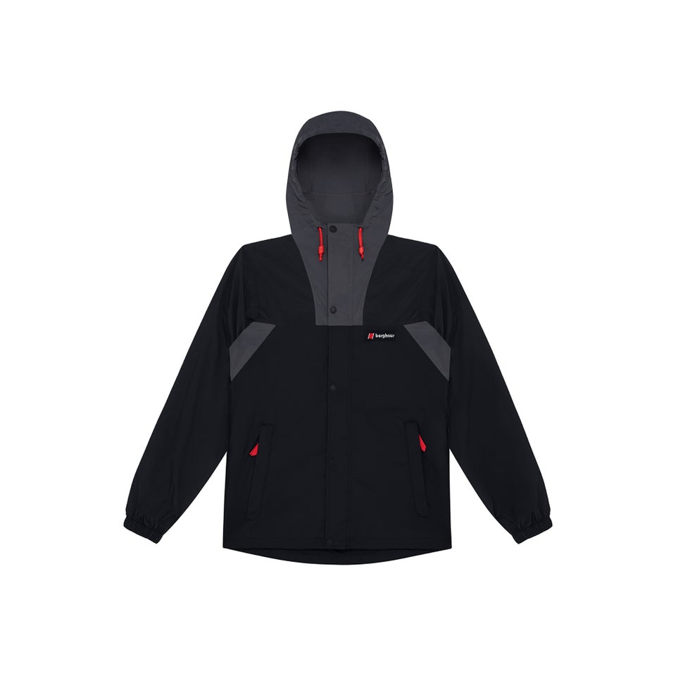 Unisex Windbreaker 21 Jacket - Black/ Grey