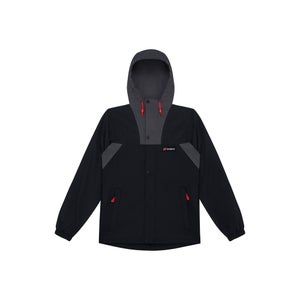 Unisex Windbreaker 21 Jacket - Black/ Grey