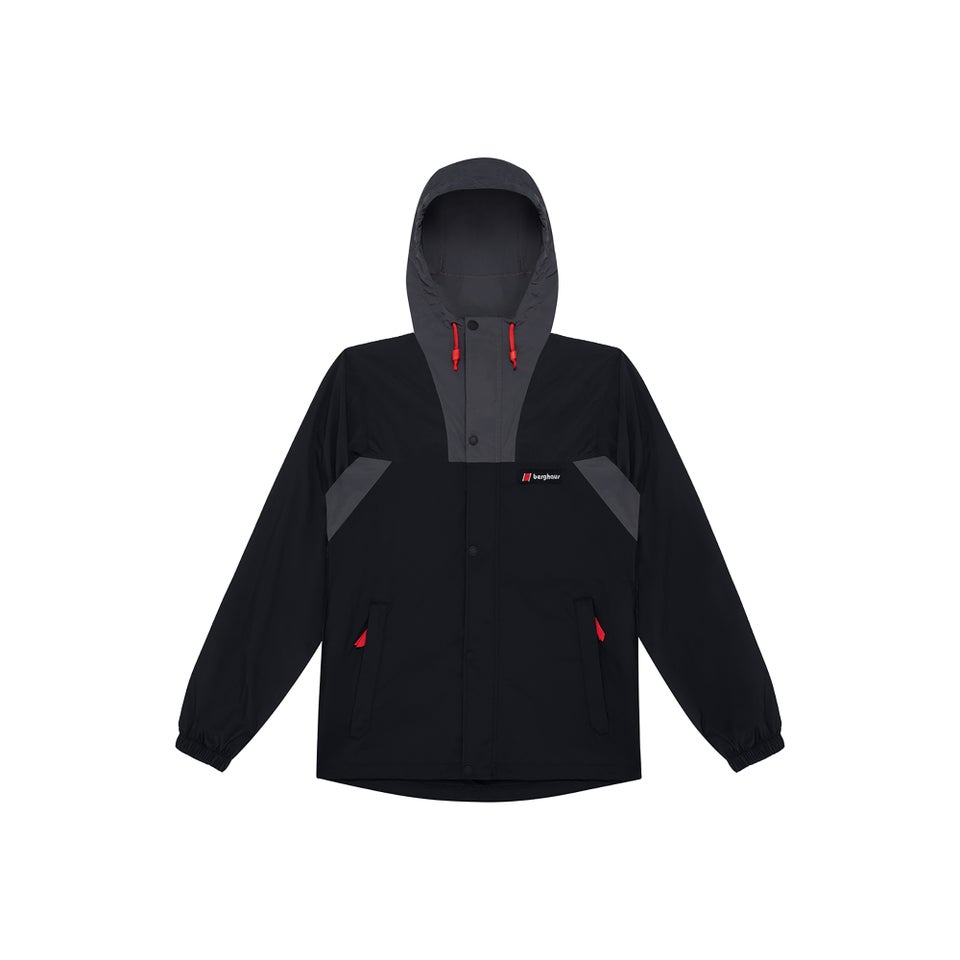 Unisex Windbreaker 21 Jacket - Black/ Grey