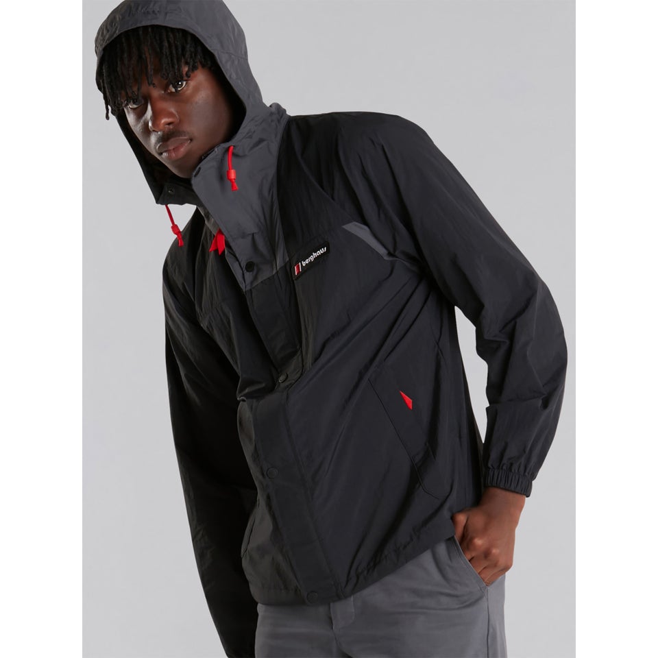 Unisex Windbreaker 21 Jacket - Black/ Grey