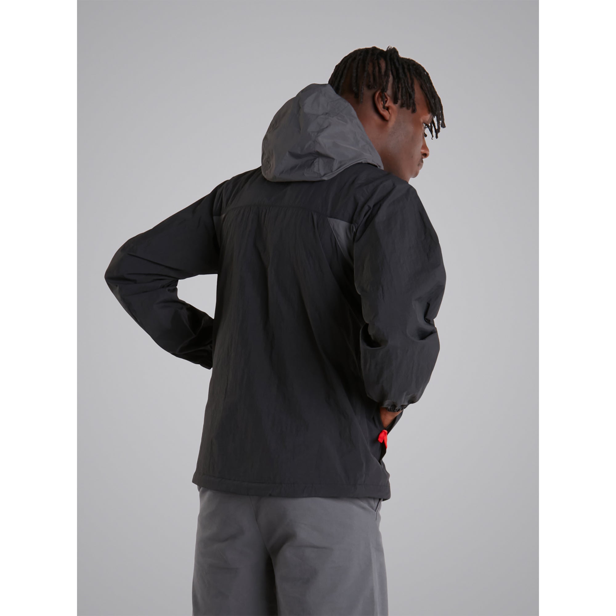 Unisex Windbreaker 21 Jacket - Black/ Grey | Berghaus