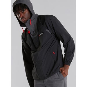 Unisex Windbreaker 21 Jacket - Black/ Grey