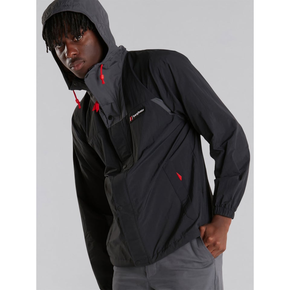Unisex Windbreaker 21 Jacket - Black/ Grey