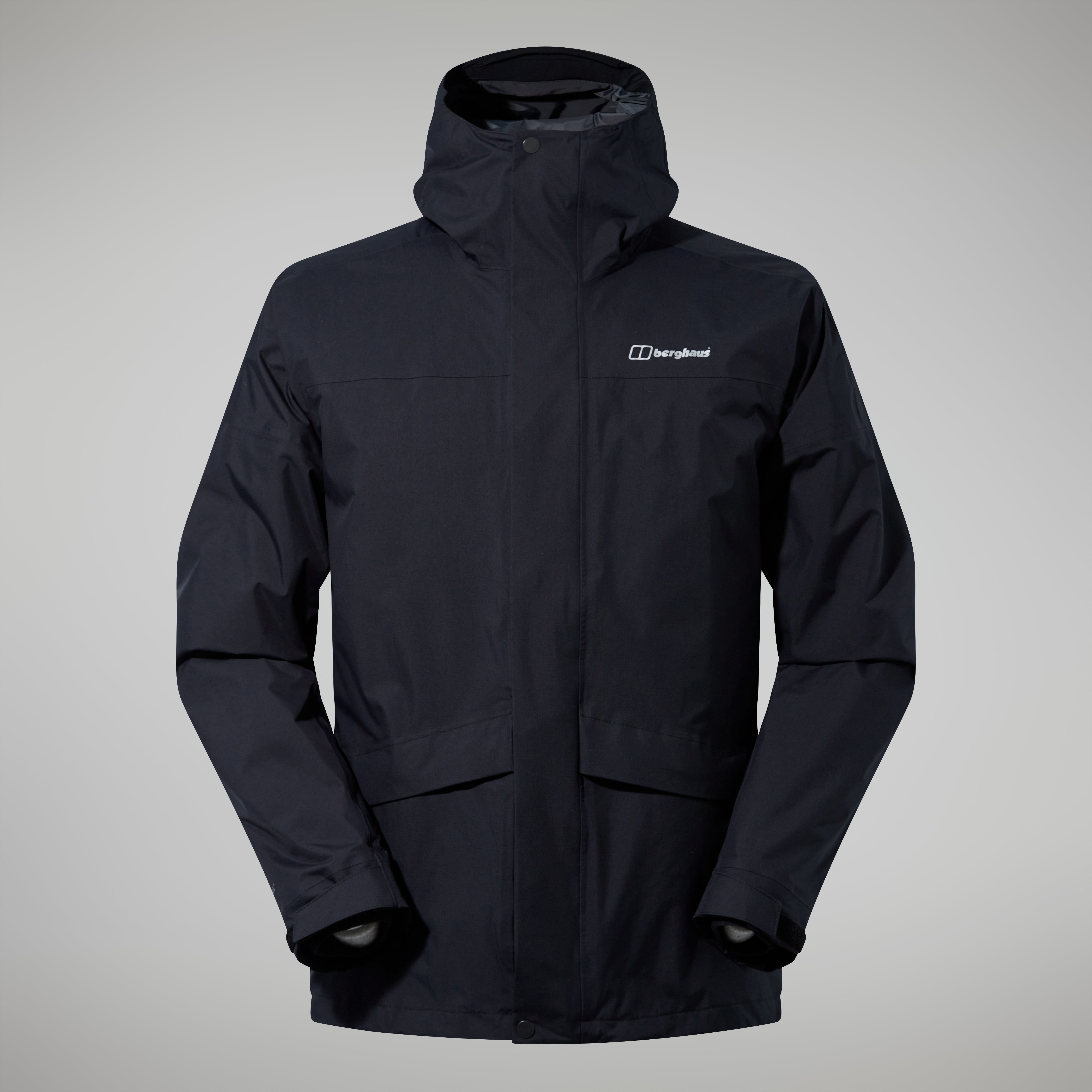 Men's Integer Gemini 4in1 Jacket - Black | Berghaus