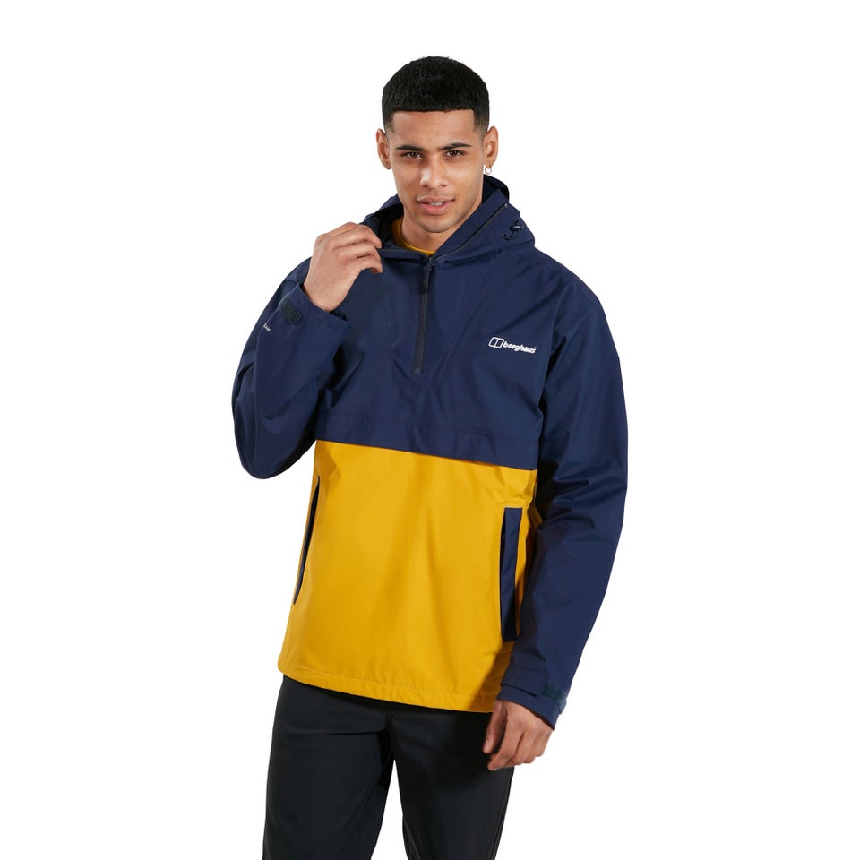 Men's Vestment Smock - Dark Blue / Brown