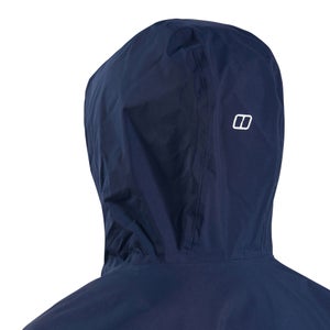 Men's Vestment Smock - Dark Blue / Brown