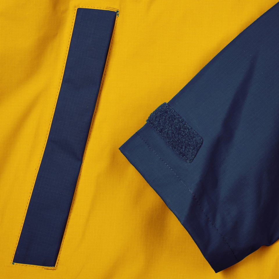 Men's Vestment Smock - Dark Blue / Brown