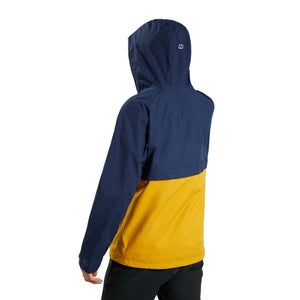 Men's Vestment Smock - Dark Blue / Brown