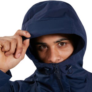 Men's Vestment Smock - Dark Blue / Brown