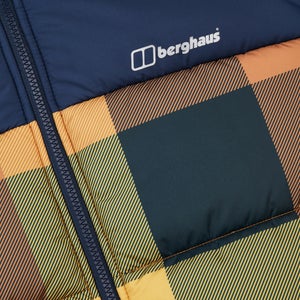 Men's Komatiite Insulated Jacket - Blue / Brown