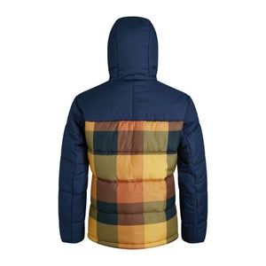 Men's Komatiite Insulated Jacket - Blue / Brown