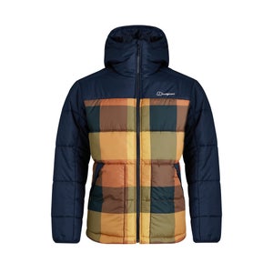 Men's Komatiite Insulated Jacket - Blue / Brown