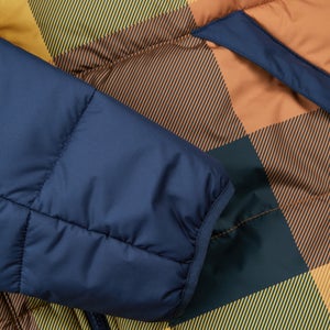 Men's Komatiite Insulated Jacket - Blue / Brown