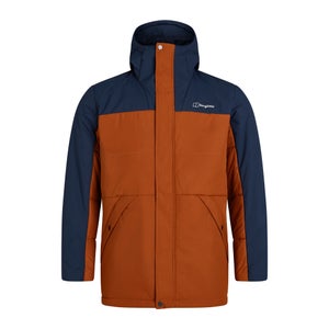 Men's Pole 21 Insulated Jacket - Brown / Blue