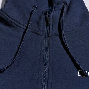 Logo Full Zip Hoodie für Herren - Dunkelblau
