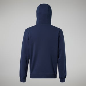 Logo Full Zip Hoodie für Herren - Dunkelblau
